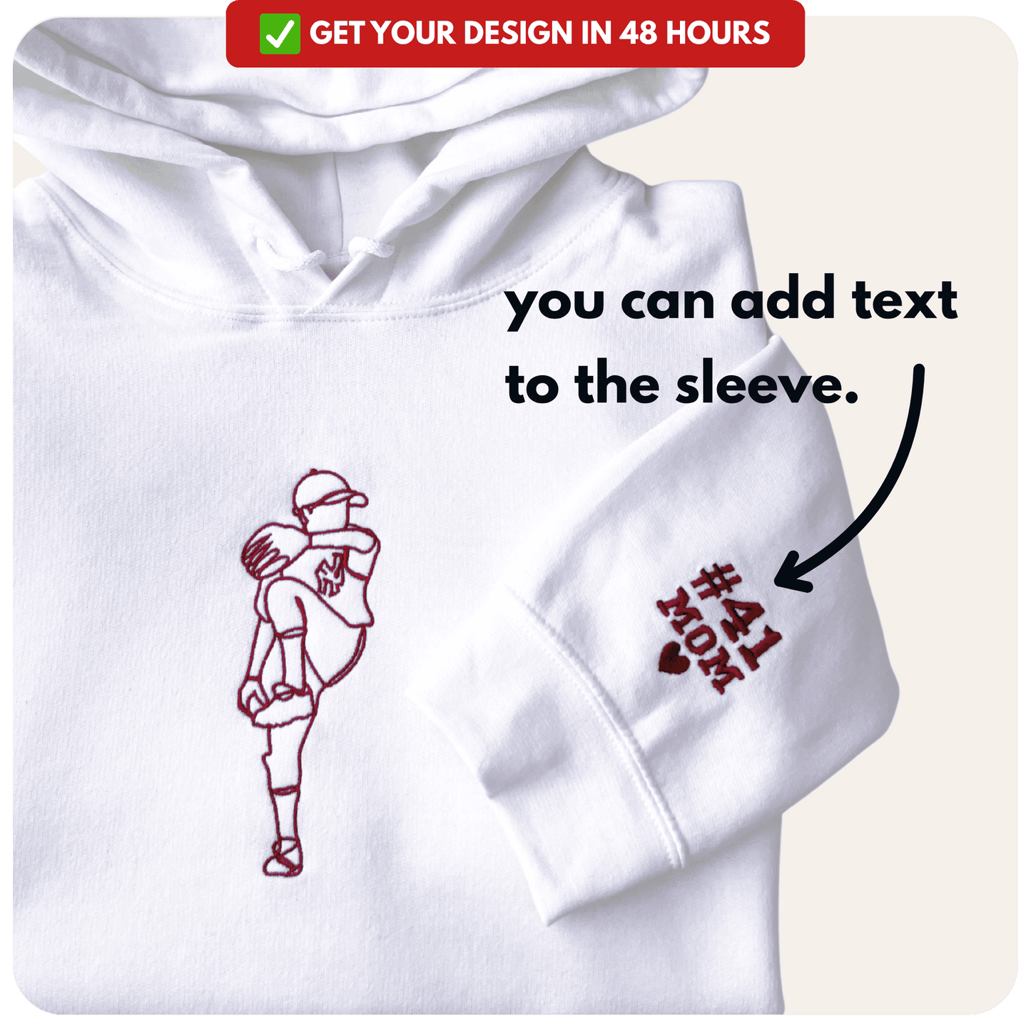 Custom Sports Hoodie - PRYDZ