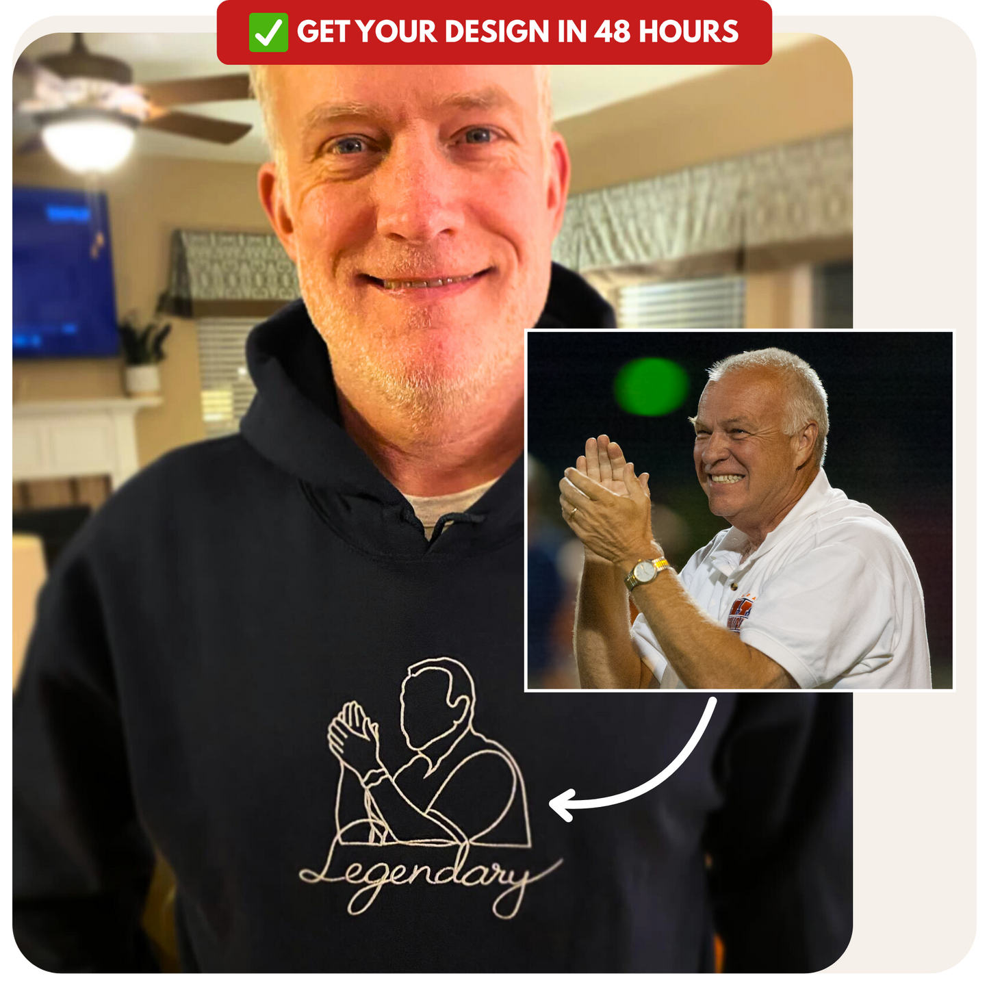 Custom Sports Hoodie - PRYDZ