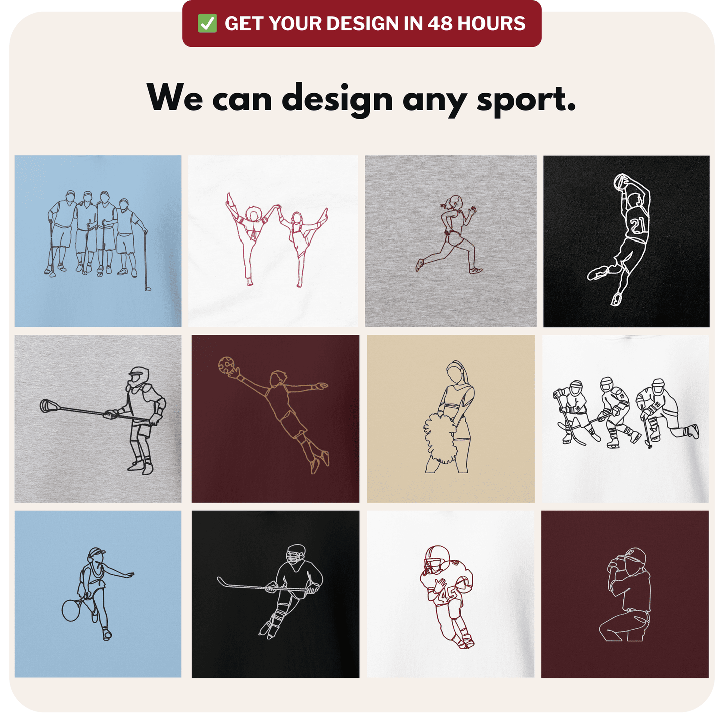 Custom Sports Hoodie - PRYDZ