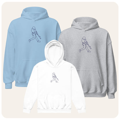 2 Custom Sports Hoodies + 1 Kids Hoodie