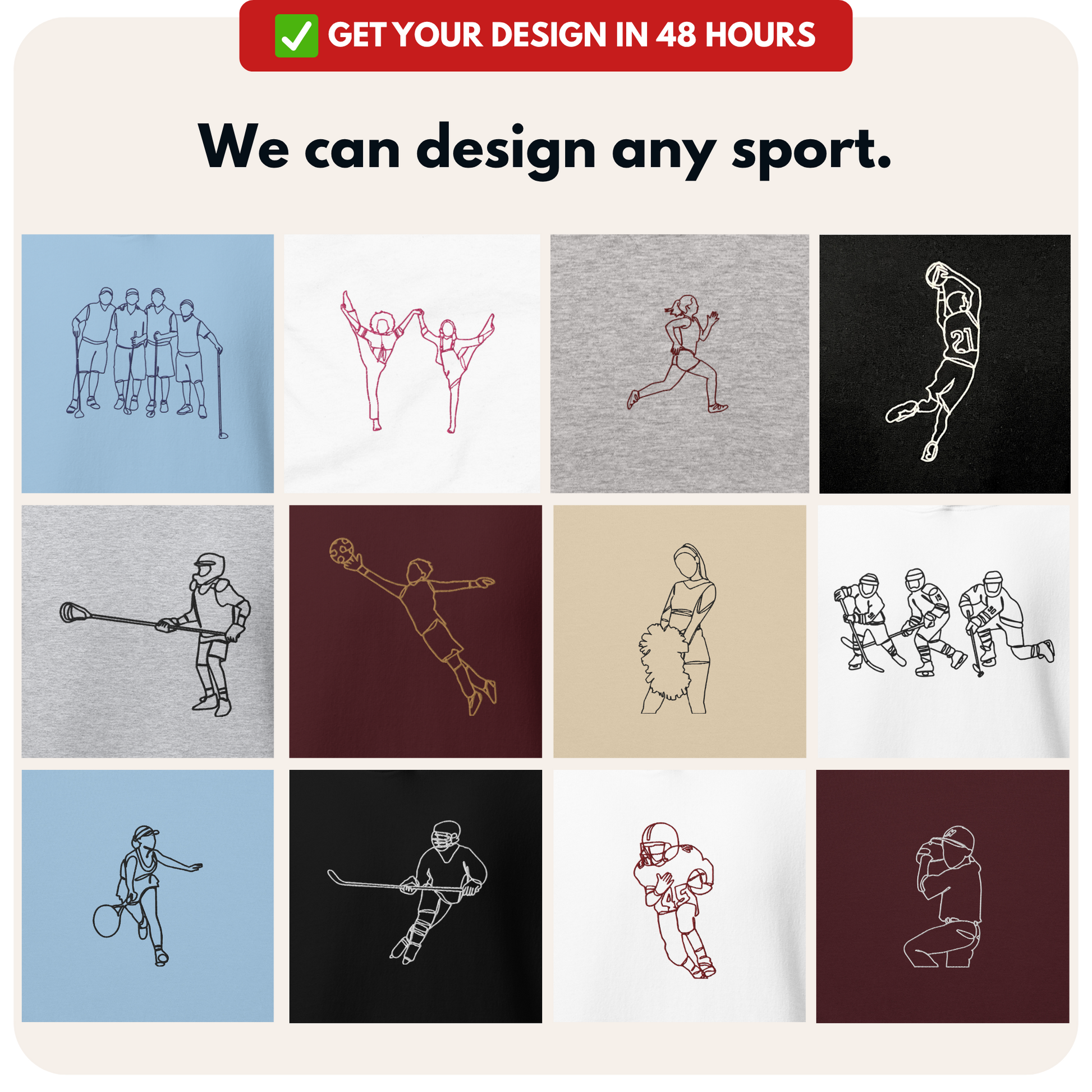 Custom Sports Hoodie - PRYDZ