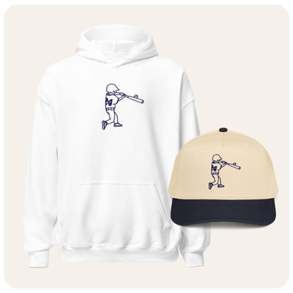 Custom Sports Hoodie + Cap