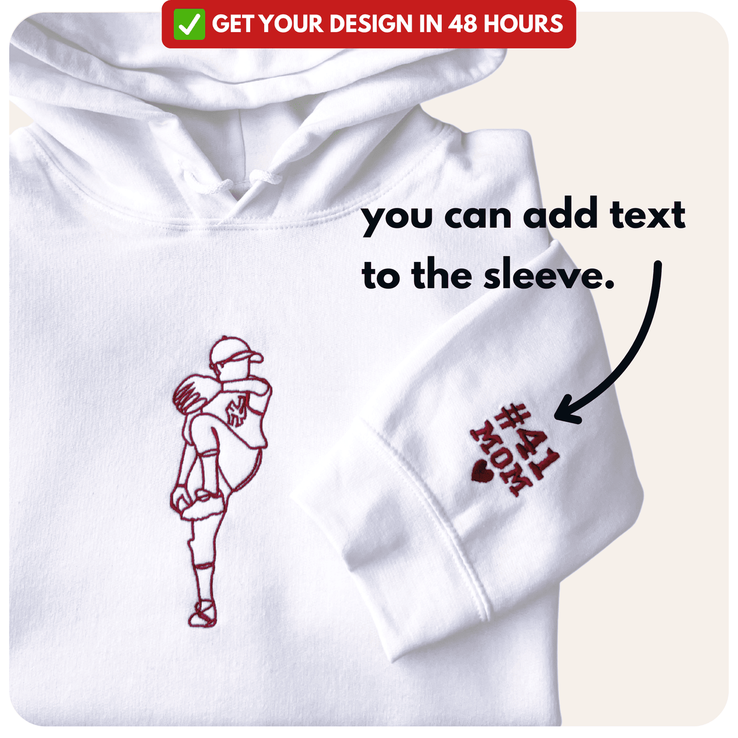 Custom Sports Hoodie - PRYDZ