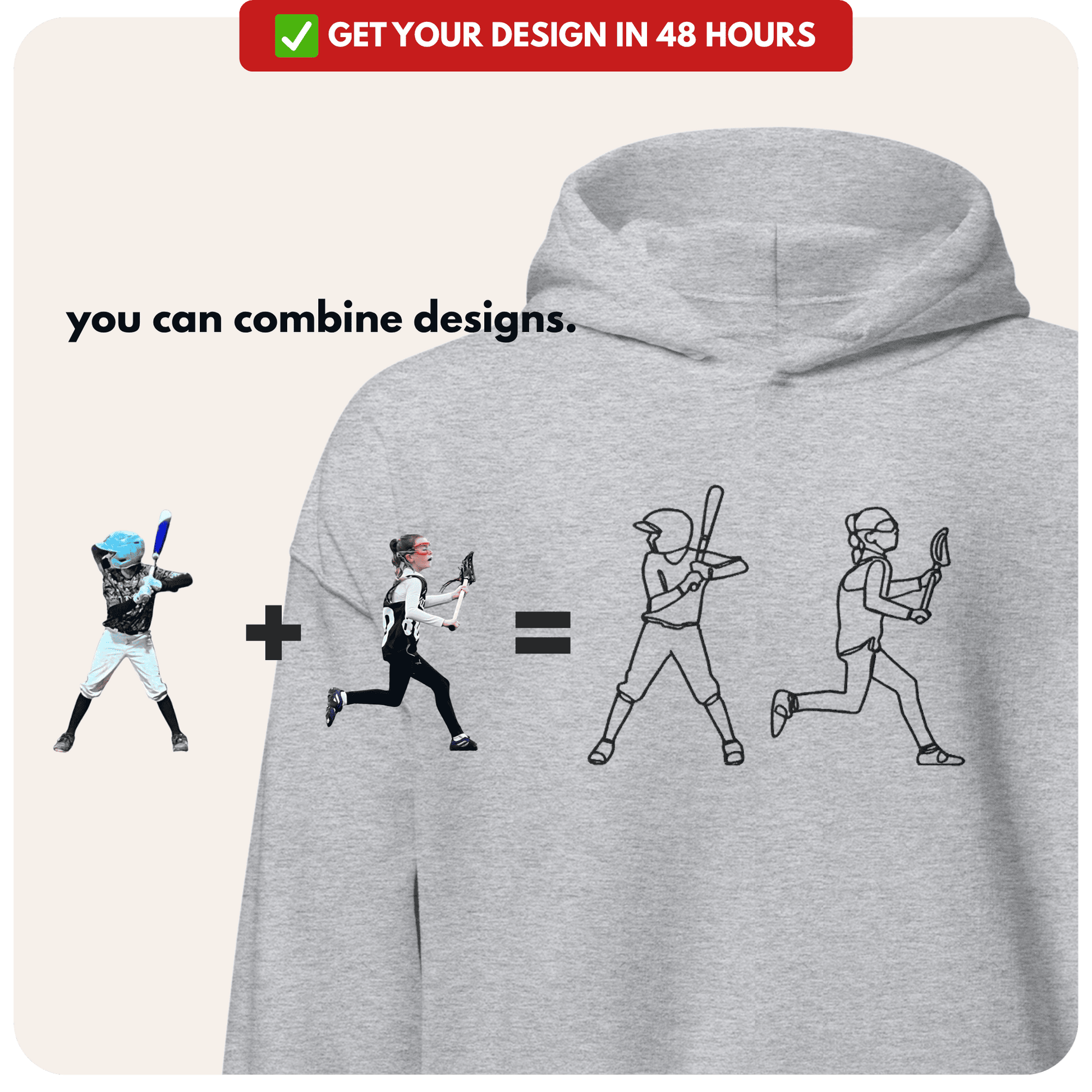 Custom Sports Hoodie - PRYDZ