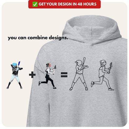 Custom Sports Hoodie - PRYDZ