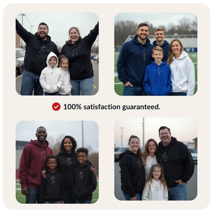 2 Custom Sports Hoodies + 2 Kids Hoodies - Sports on Lyne