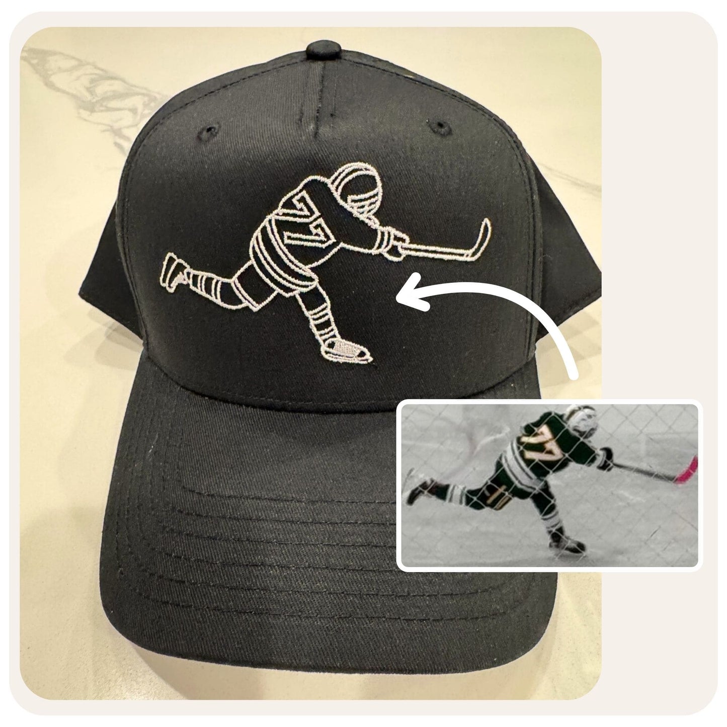 Custom embroidered cap - PRYDZ