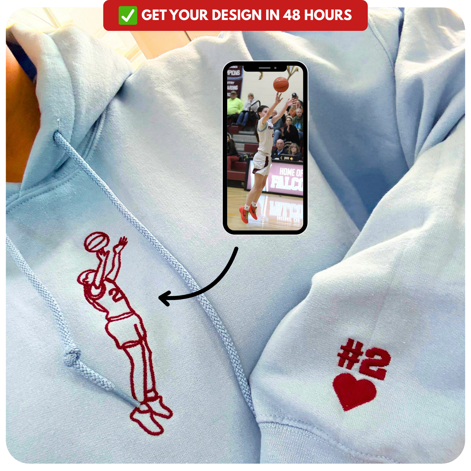 Custom Sports Hoodie - PRYDZ