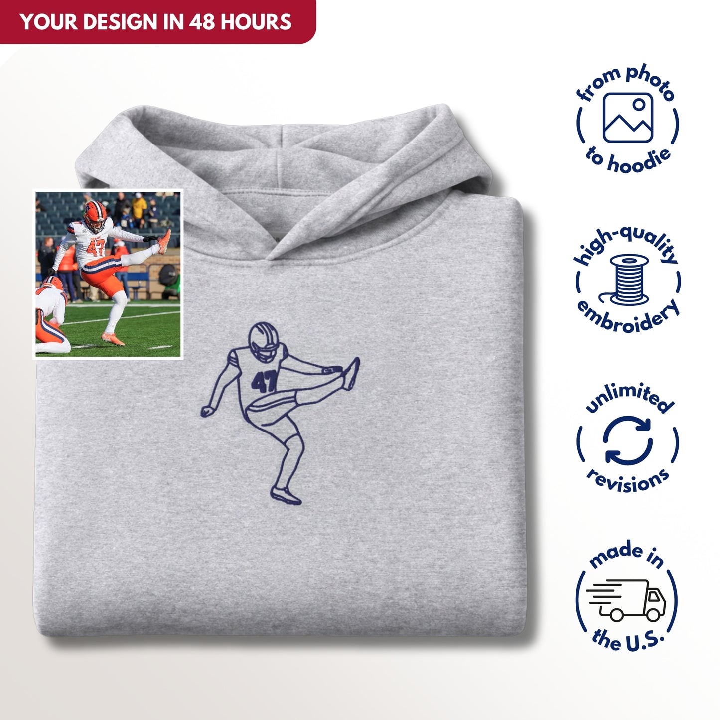 Custom Sports Hoodie