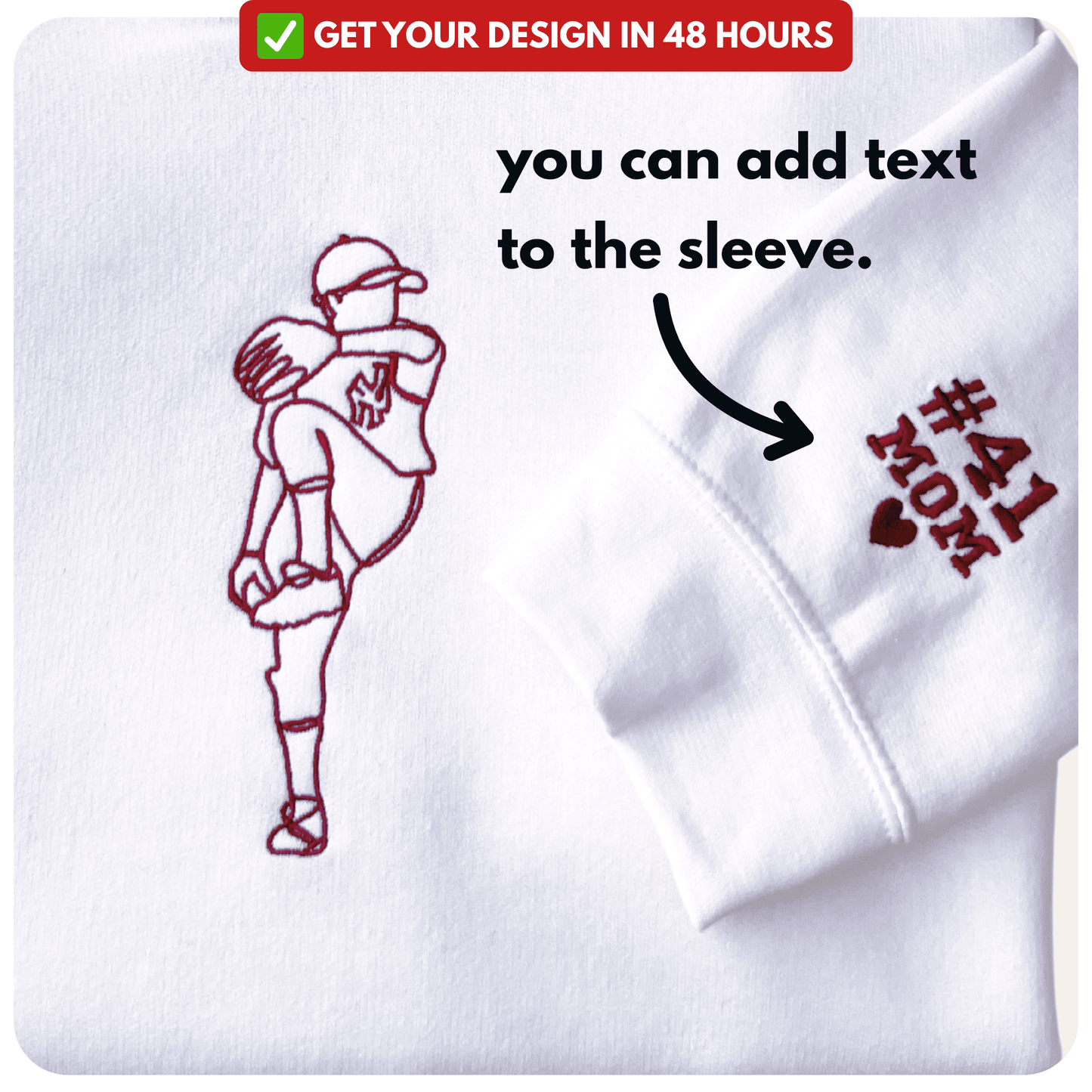Custom Sports Sweatshirt - PRYDZ