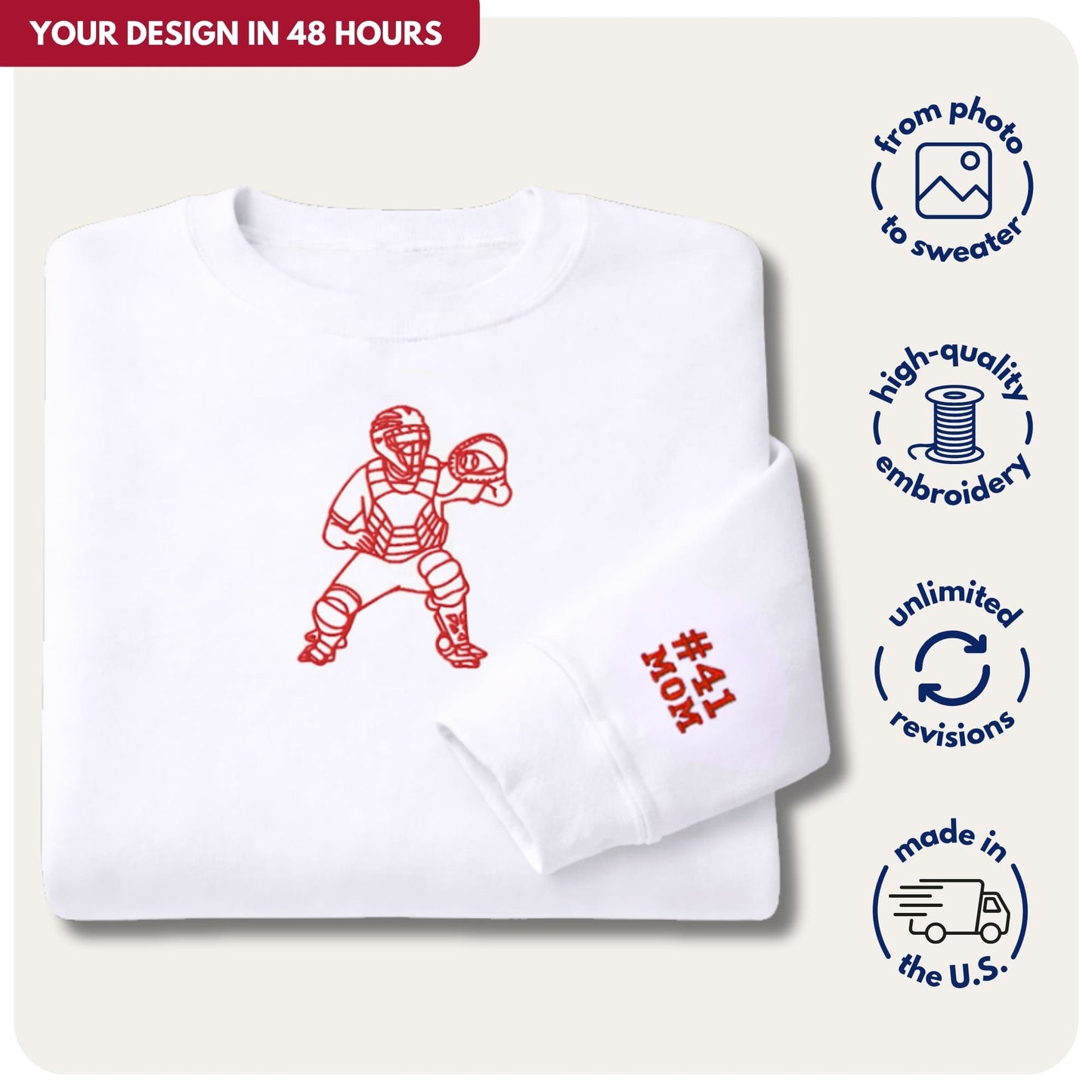 Custom Sports Sweatshirt