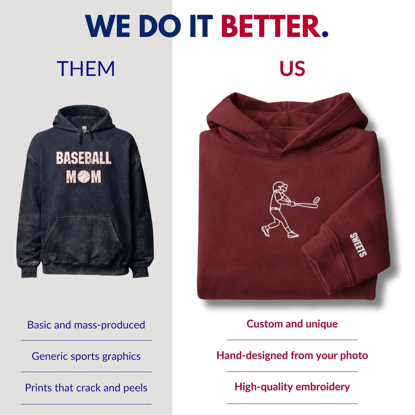 Custom Sports Sweatshirt