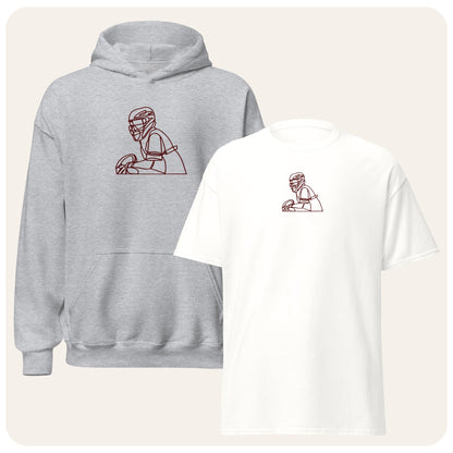Custom Sports Hoodie + T-shirt