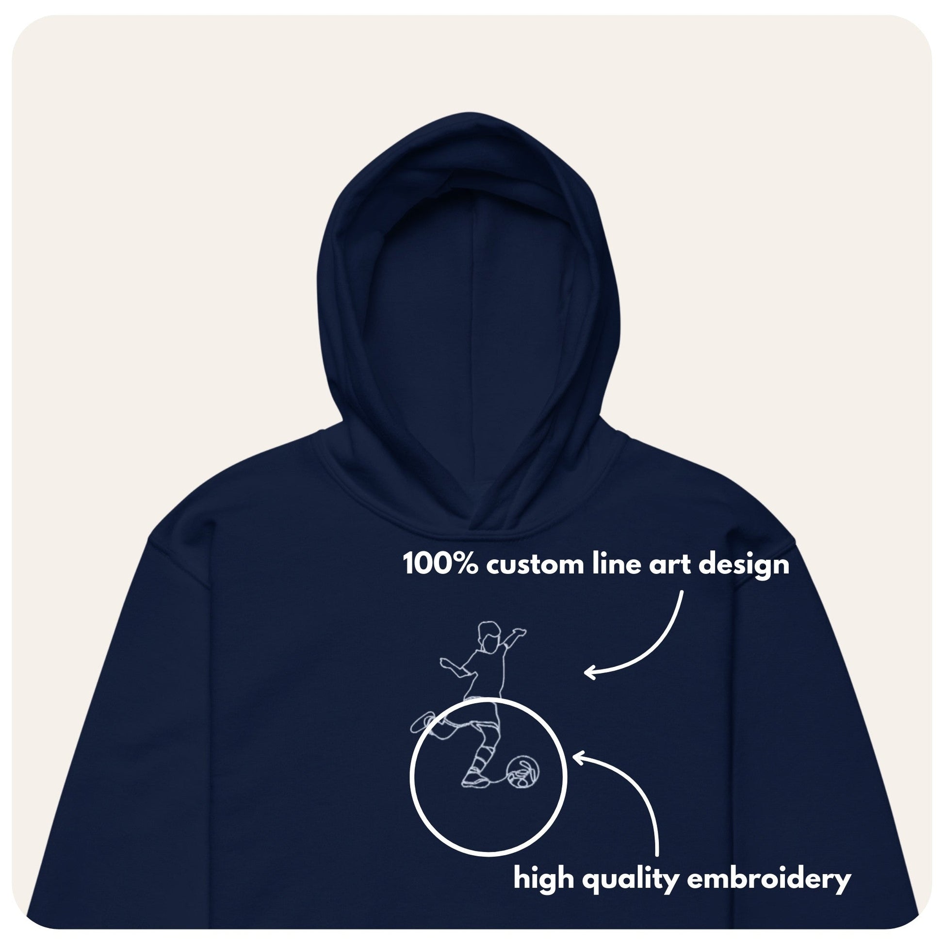 Custom Sports Hoodie Kids - Sports on Lyne