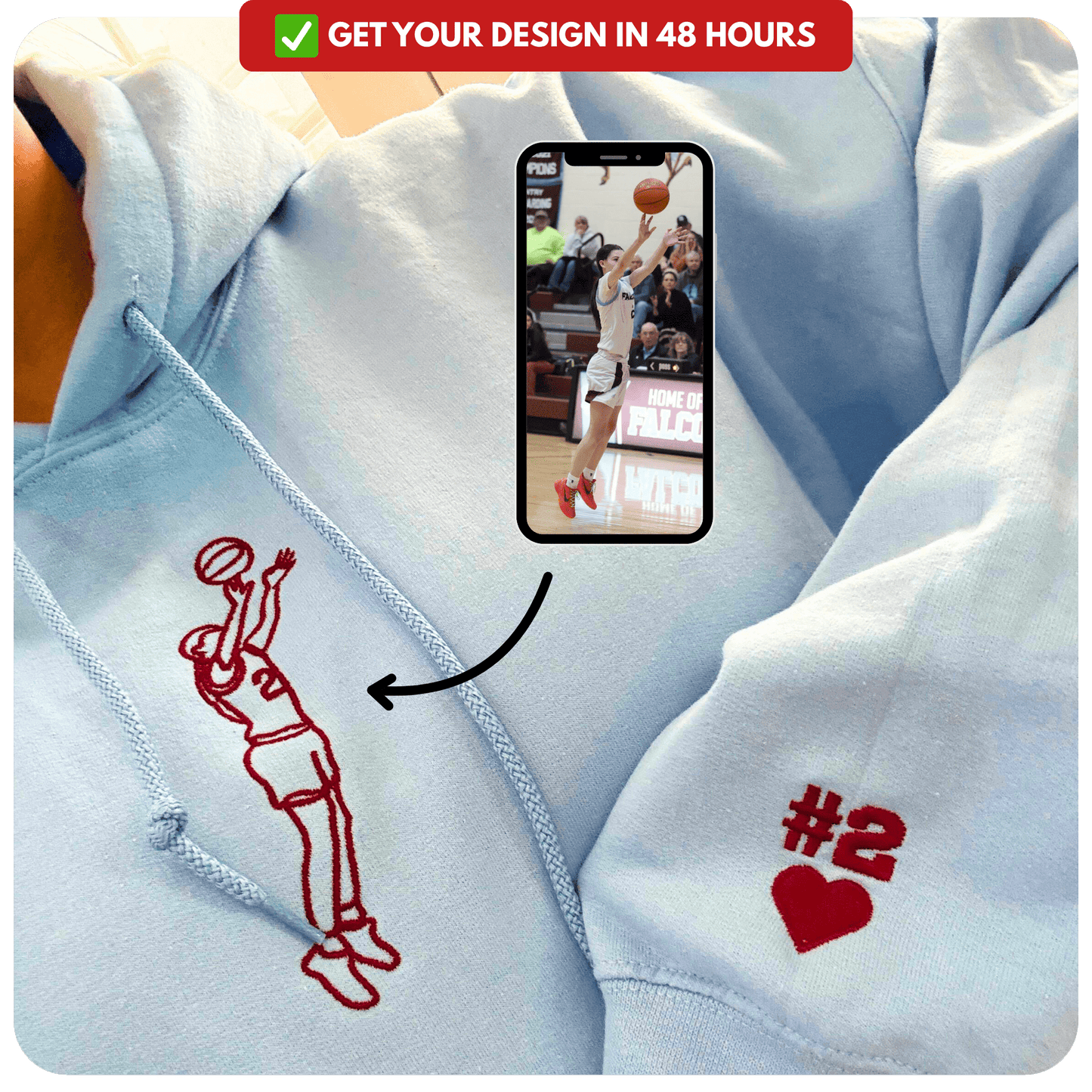 Custom Sports Hoodie + Sweatshirt - PRYDZ