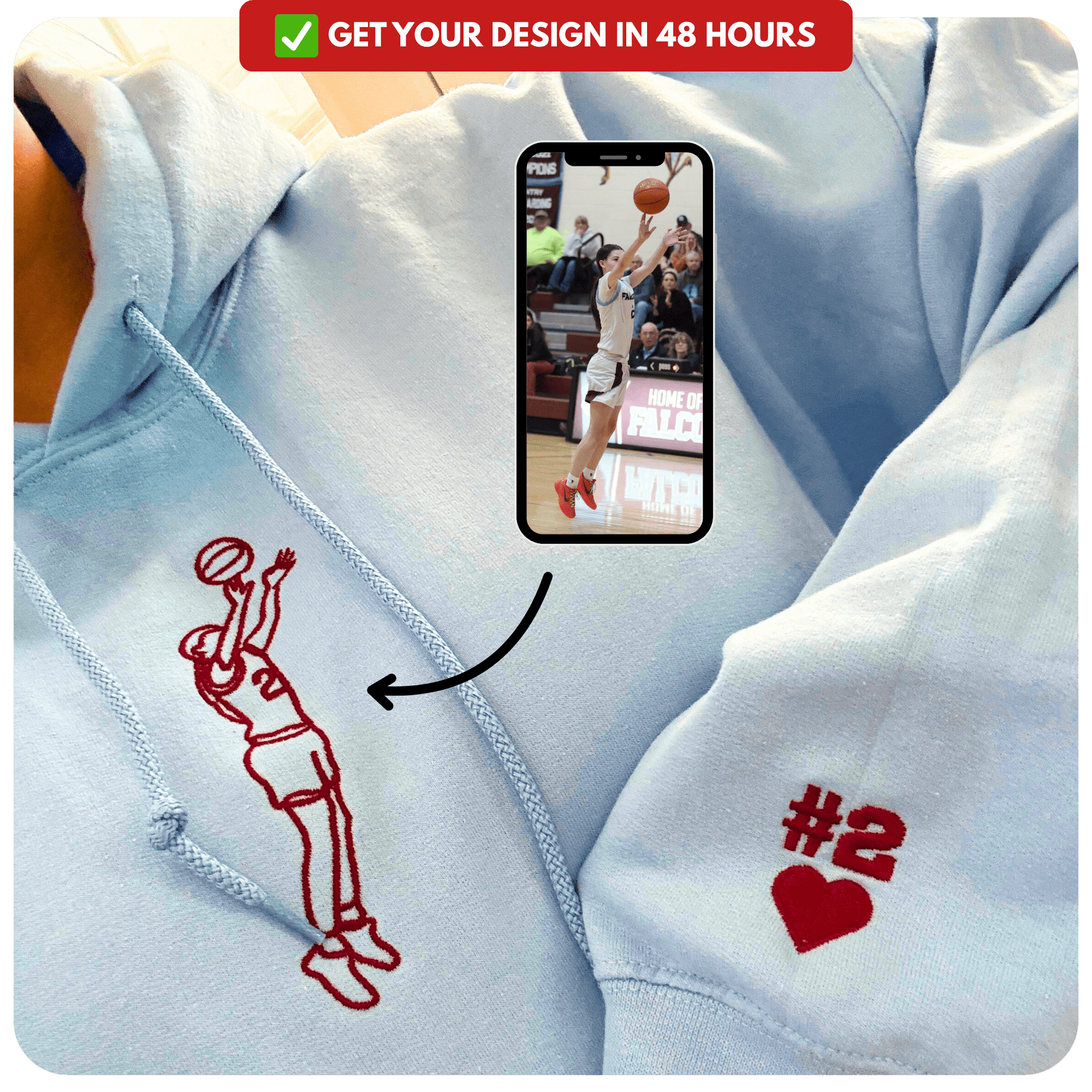 Custom Sports Hoodie + Sweatshirt - PRYDZ