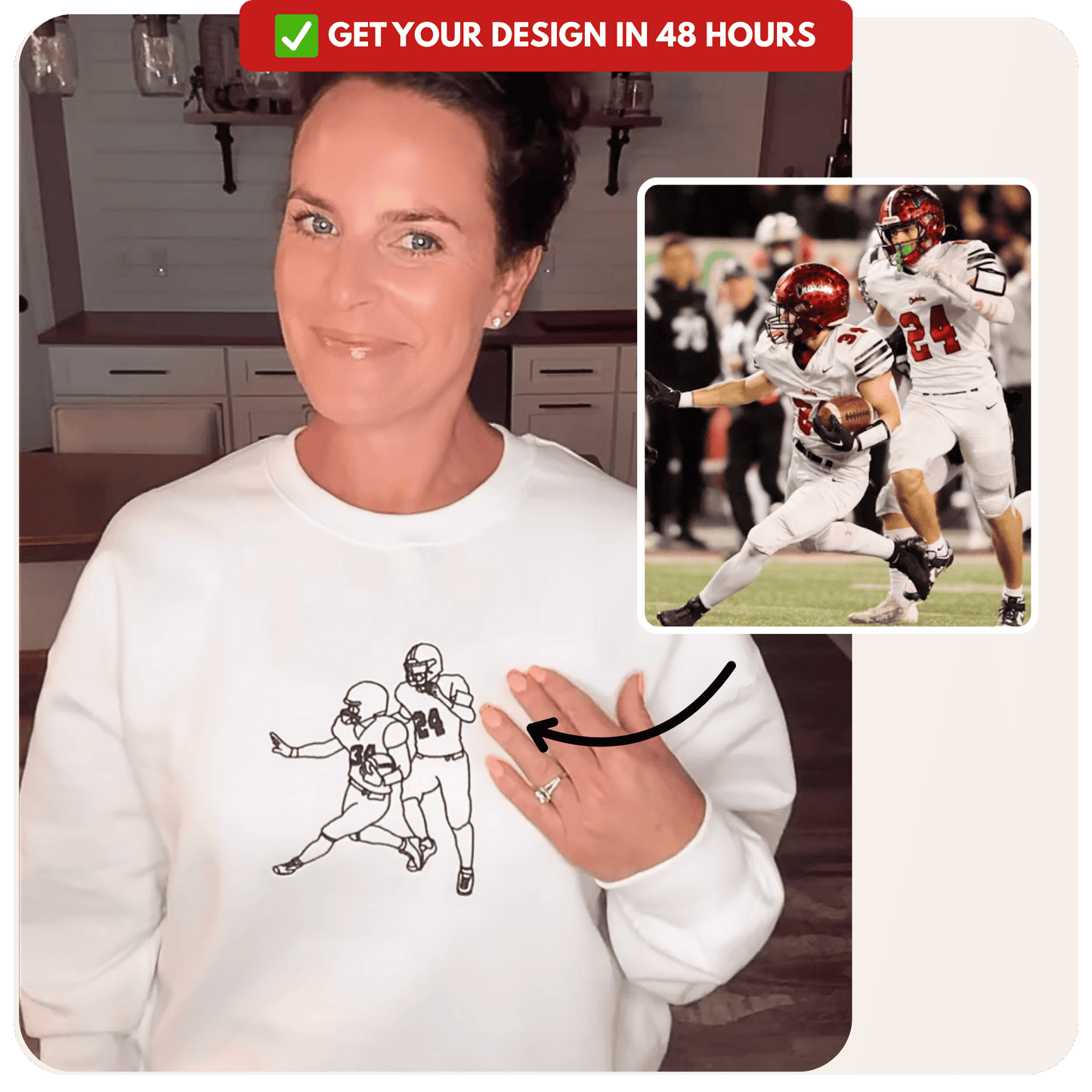 Custom Sports Hoodie + Sweatshirt - PRYDZ