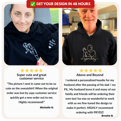 Custom Sports Hoodie + Sweatshirt - PRYDZ