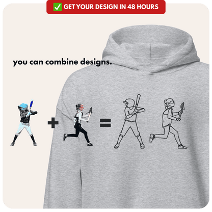 Custom Sports Hoodie + T-shirt - PRYDZ