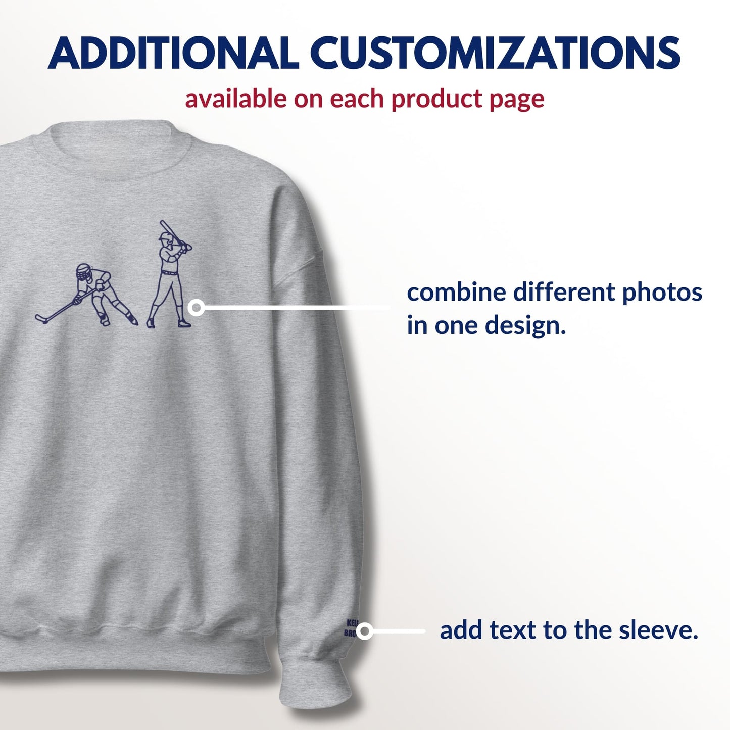 Custom Sports Sweatshirt - PRYDZ